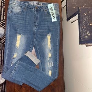 VIP Distressed Jeans Brand New